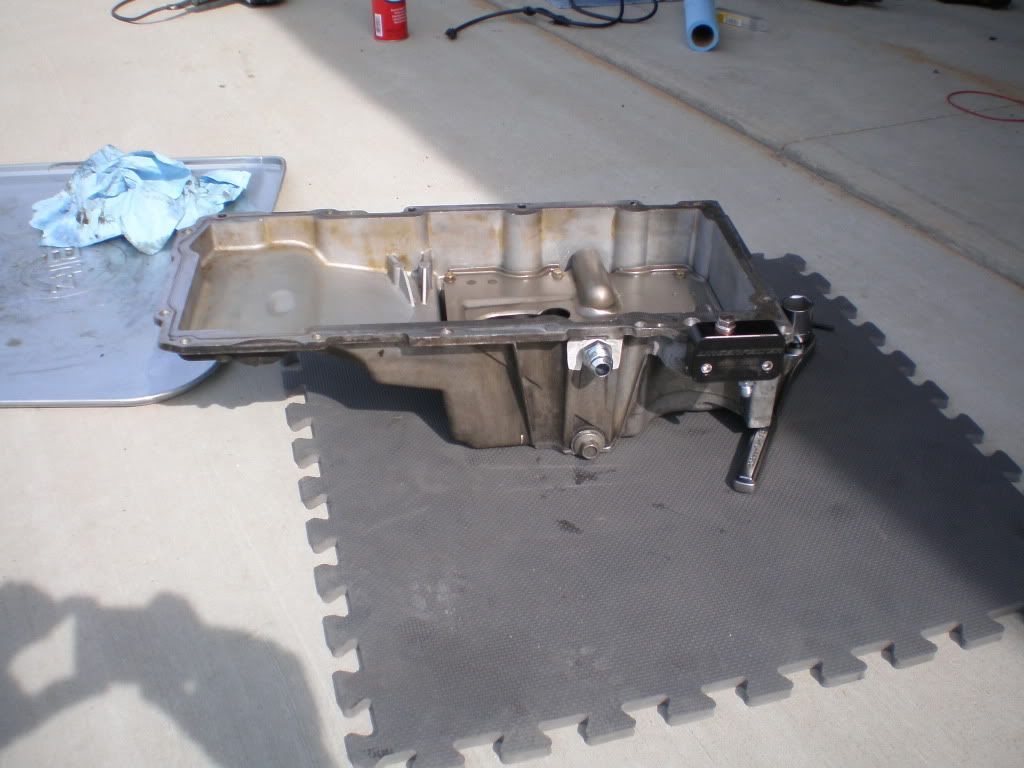 Anybody Drill/tap oil pan with engine in car? LS1TECH Camaro and